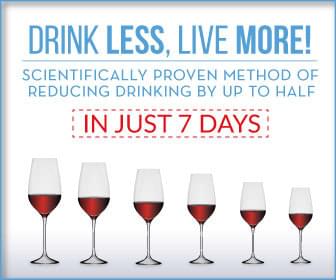 how to drink less alcohol
